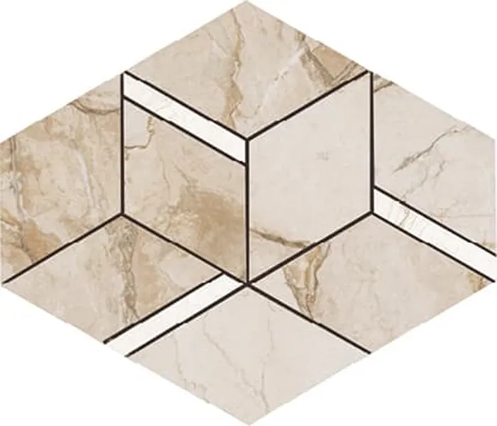 Bolgheri Stone Rombo Beige Nat 22x37